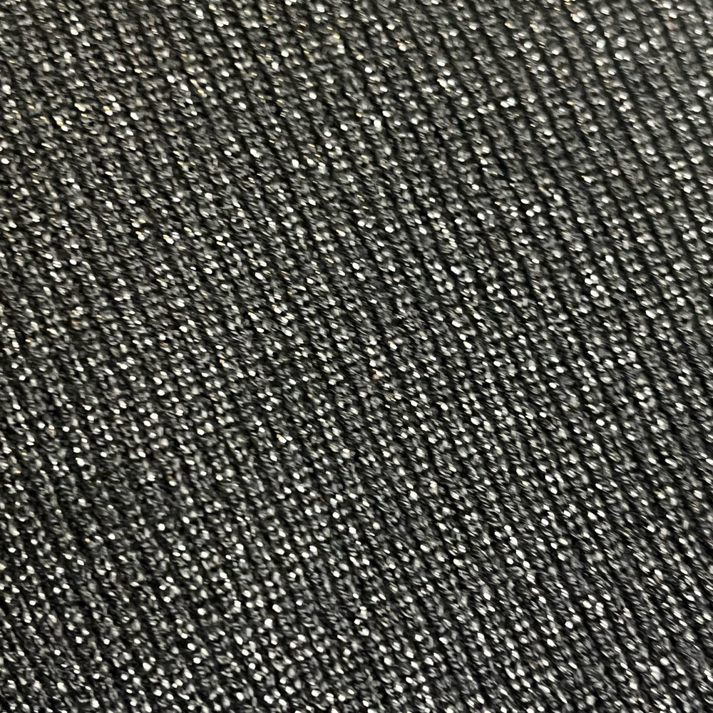 Coldwater Creek Women’s Size L Shimmery Black Silk Blend Sleeveless Knit Top - Picture 6 of 6